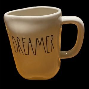 Rae Dunn Coffee Tea Mug DREAMER Excellent Condition